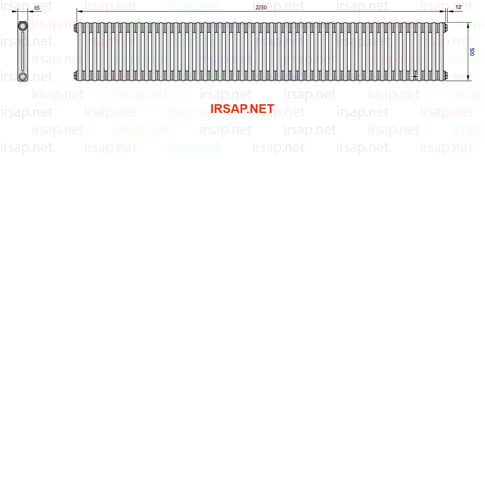 Радиатор IRSAP Tesi 20500/50 T14 CL 01
